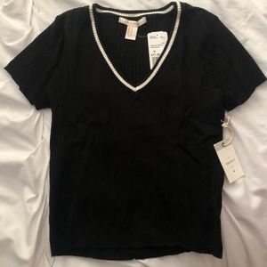NWT forever 21 ribbed sweater knit shirt